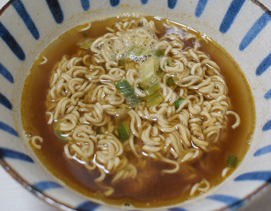 創健社[お湯かけ麺 鳥南ばん味そば]