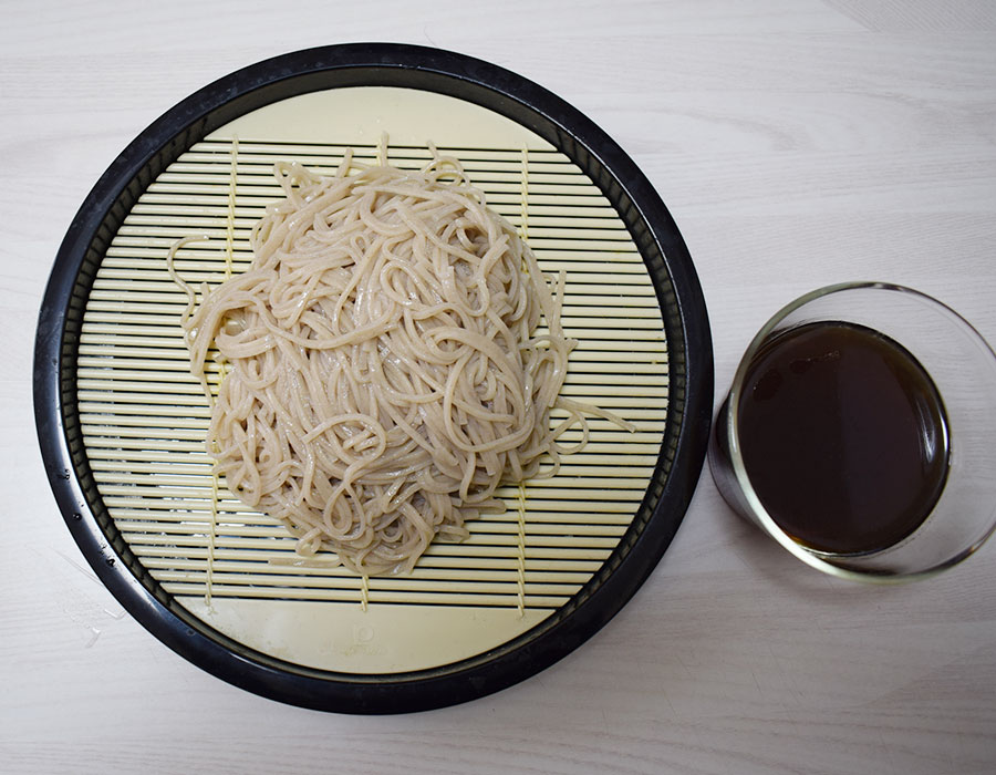 はくばく[蕎麦屋の鴨だしせいろ蕎麦]