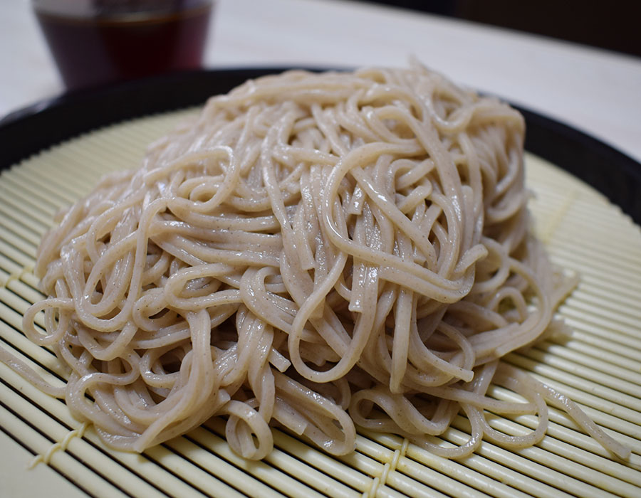 はくばく[蕎麦屋の鴨だしせいろ蕎麦]